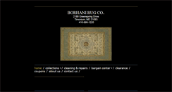 Desktop Screenshot of borhanirugs.com